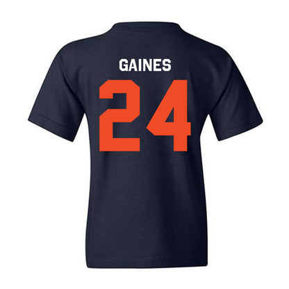 Auburn - NCAA Women's Soccer : Aurora Gaines - Classic Shersey Youth T-Shirt-1