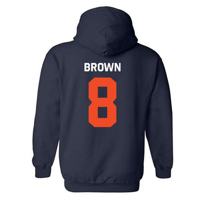 Auburn - NCAA Women's Soccer : Gracie Brown - Classic Shersey Hooded Sweatshirt-1