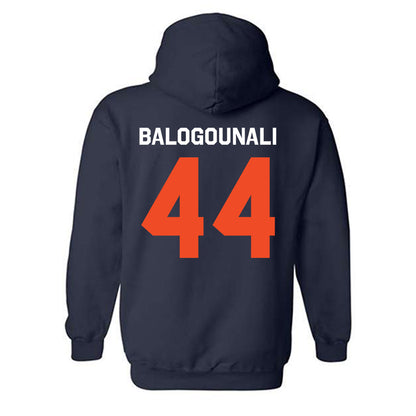 Auburn - NCAA Football : Adam Balogounali - Classic Shersey Hooded Sweatshirt-3