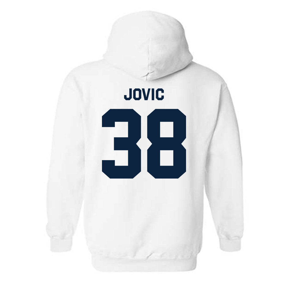 Auburn - NCAA Men's Basketball : Filip Jovic - Classic Shersey Hooded Sweatshirt-1