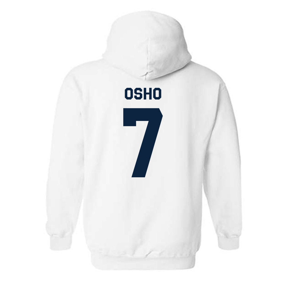 Auburn - NCAA Women's Basketball : Danielle Osho - Classic Shersey Hooded Sweatshirt-2