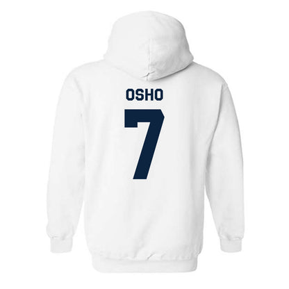 Auburn - NCAA Women's Basketball : Danielle Osho - Classic Shersey Hooded Sweatshirt-2