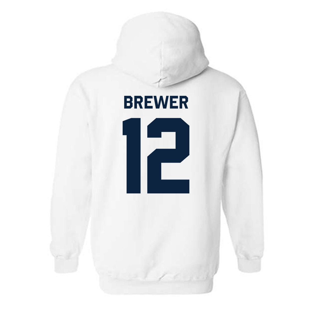 Auburn - NCAA Baseball : Garrett Brewer - Classic Shersey Hooded Sweatshirt-1