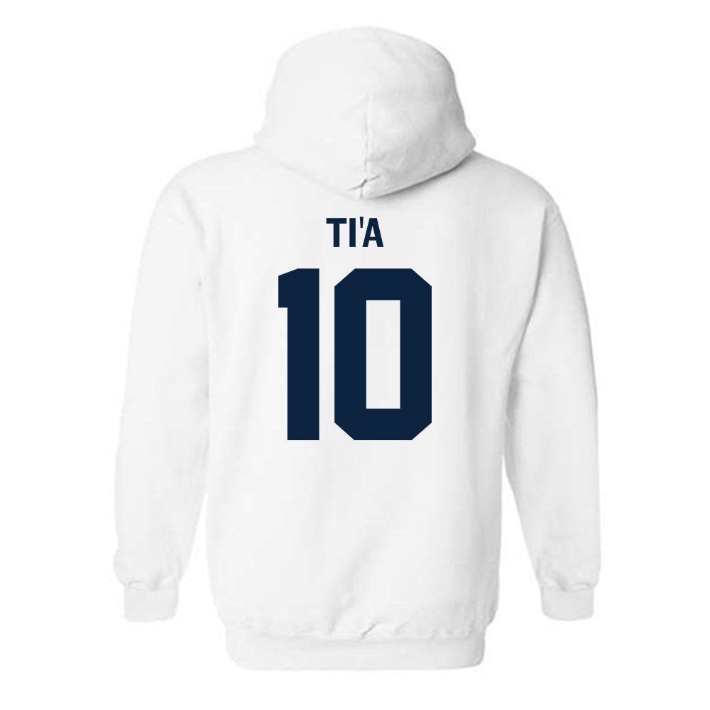 Auburn - NCAA Football : Tristan Ti'a - Classic Shersey Hooded Sweatshirt-1
