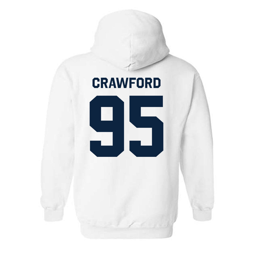 Auburn - NCAA Football : Jourdin Crawford - Classic Shersey Hooded Sweatshirt-2