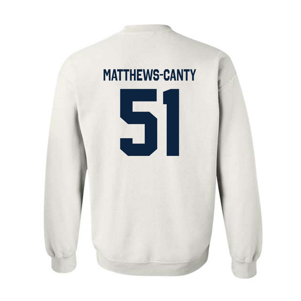 Auburn - NCAA Football : Michael Matthews-Canty - Classic Shersey Crewneck Sweatshirt-2