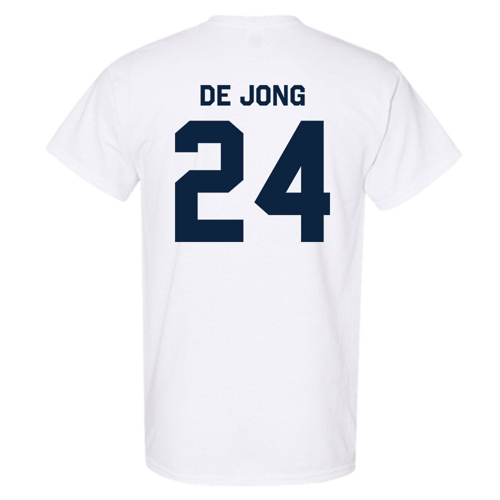 Auburn - NCAA Baseball : Justice de Jong - Classic Shersey T-Shirt-1