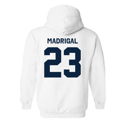 Auburn - NCAA Baseball : Eddie Madrigal - Classic Shersey Hooded Sweatshirt-1