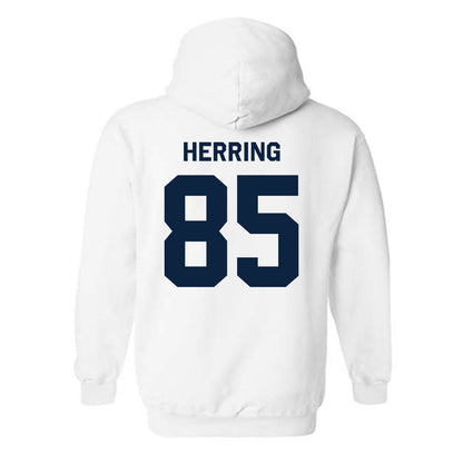 Auburn - NCAA Football : Hunter Herring - Classic Shersey Hooded Sweatshirt-2