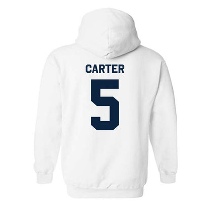 Auburn - NCAA Baseball : Bristol Carter - Classic Shersey Hooded Sweatshirt-1