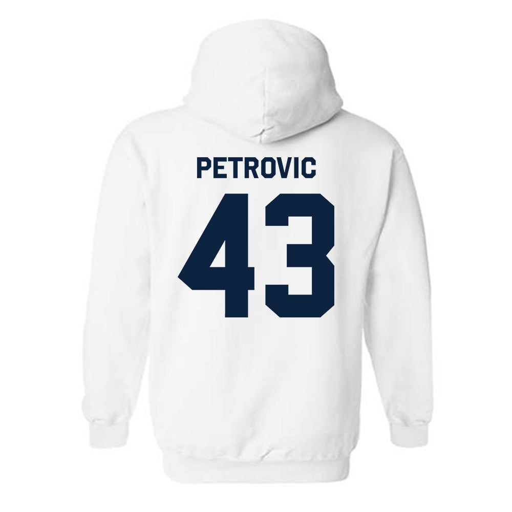 Auburn - NCAA Baseball : Alex Petrovic - Classic Shersey Hooded Sweatshirt-1