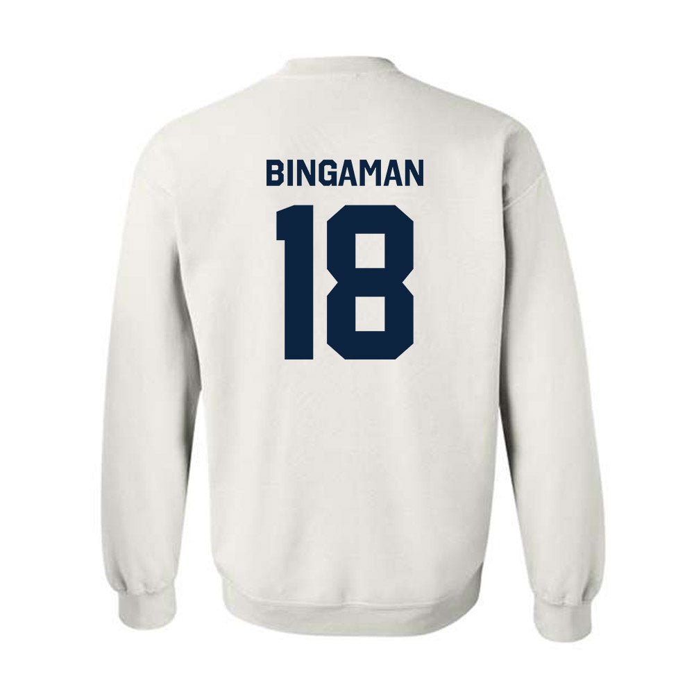 Auburn - NCAA Baseball : Ethin Bingaman - Classic Shersey Crewneck Sweatshirt-1