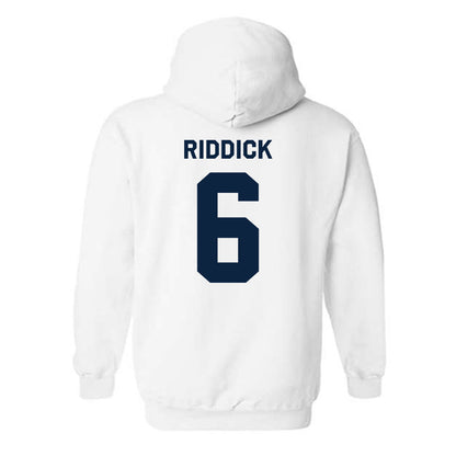 Auburn - NCAA Football : Demarcus Riddick - Classic Shersey Hooded Sweatshirt-1