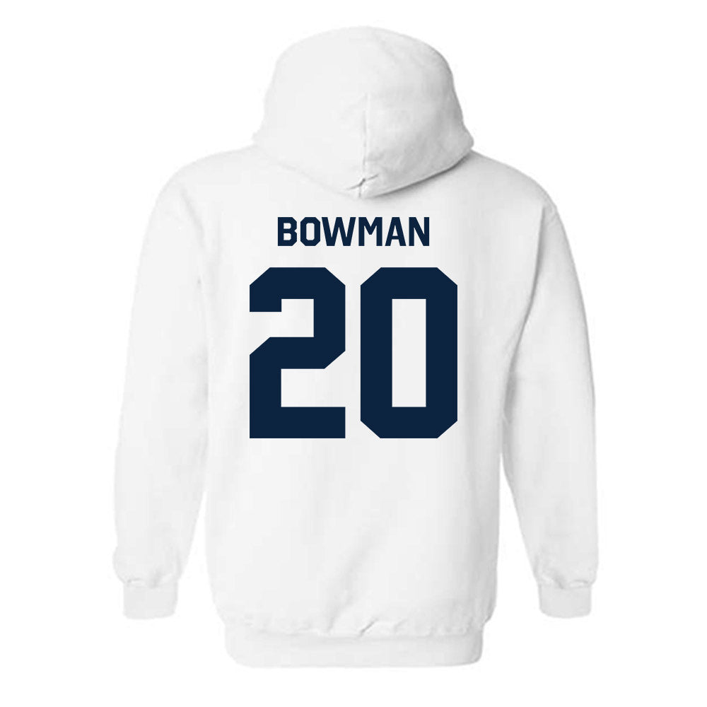 Auburn - NCAA Men's Basketball : Jeremiah Bowman - Classic Shersey Hooded Sweatshirt-1