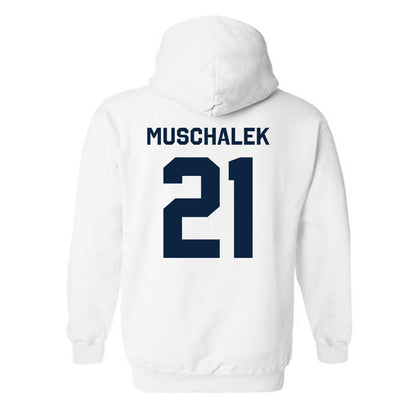 Auburn - NCAA Men's Basketball : Blake Muschalek - Classic Shersey Hooded Sweatshirt-1
