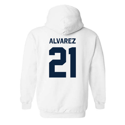 Auburn - NCAA Baseball : Andreas Alvarez - Classic Shersey Hooded Sweatshirt-1