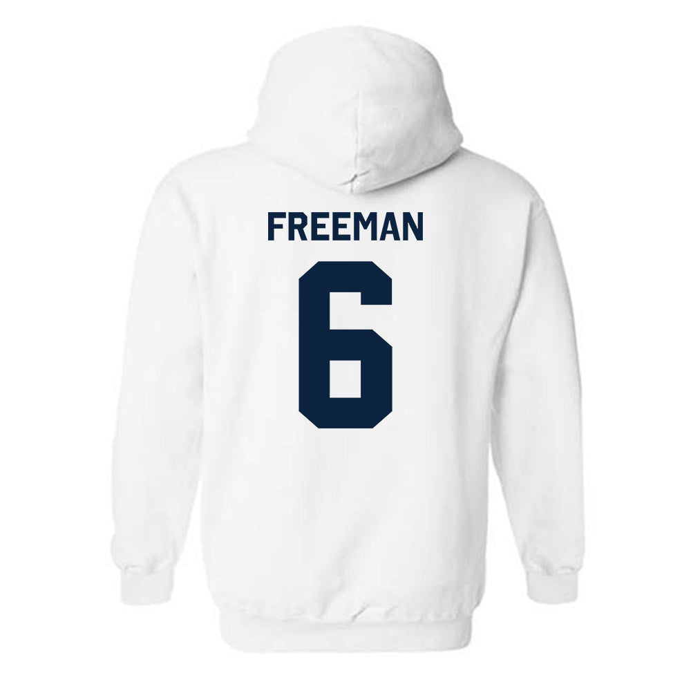 Auburn - NCAA Men's Basketball : Elyjah Freeman - Classic Shersey Hooded Sweatshirt-1
