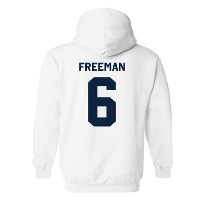 Auburn - NCAA Men's Basketball : Elyjah Freeman - Classic Shersey Hooded Sweatshirt-1