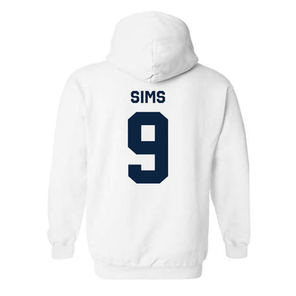 Auburn - NCAA Women's Volleyball : Symone Sims - Classic Shersey Hooded Sweatshirt-1