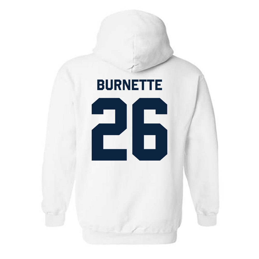 Auburn - NCAA Football : Christian Burnette - Classic Shersey Hooded Sweatshirt-1