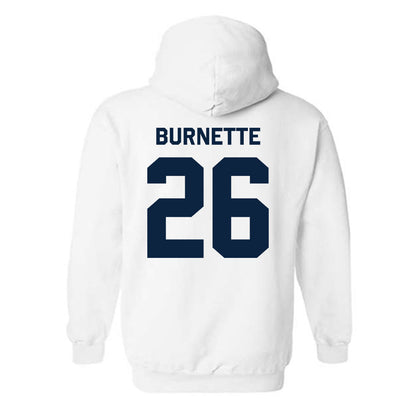 Auburn - NCAA Football : Christian Burnette - Classic Shersey Hooded Sweatshirt-1