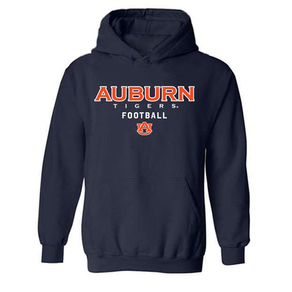 Auburn - NCAA Football : Jourdin Crawford - Classic Shersey Hooded Sweatshirt-1