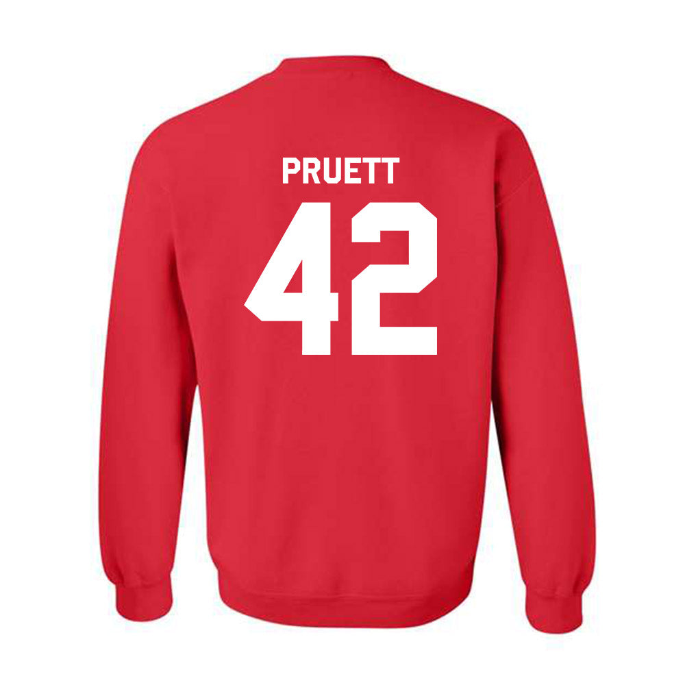 Georgia - NCAA Baseball : Brad Pruett - Classic Shersey Crewneck Sweatshirt-1