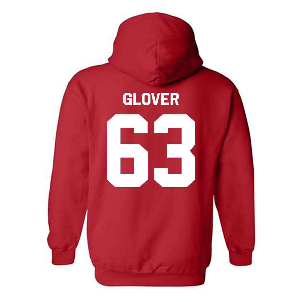 Georgia - NCAA Football : Dontrell Glover - Classic Shersey Hooded Sweatshirt-1