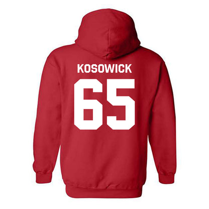 Georgia - NCAA Baseball : Mason Kosowick - Classic Shersey Hooded Sweatshirt-1