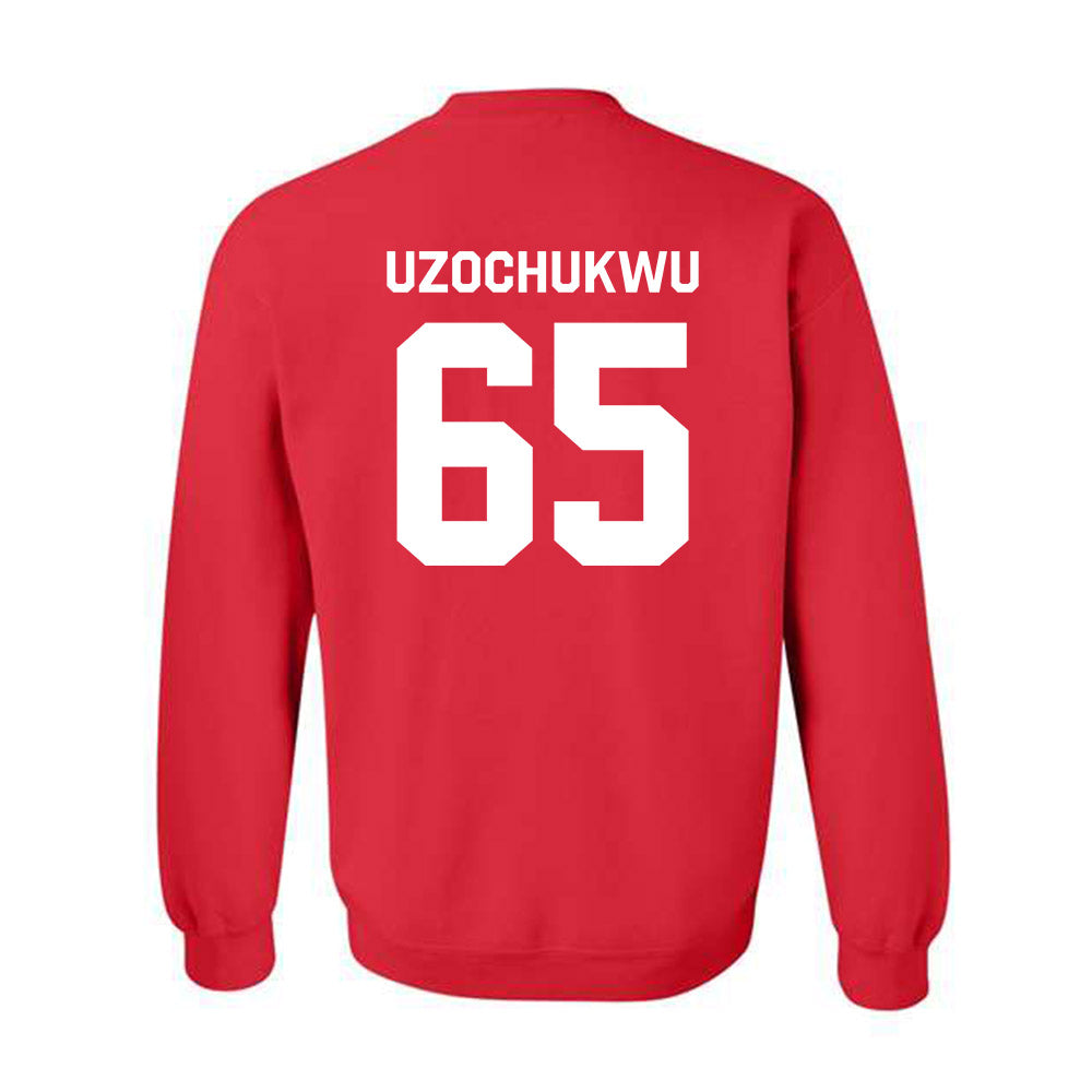 Georgia - NCAA Football : Dennis Uzochukwu - Classic Shersey Crewneck Sweatshirt-1
