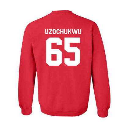 Georgia - NCAA Football : Dennis Uzochukwu - Classic Shersey Crewneck Sweatshirt-1