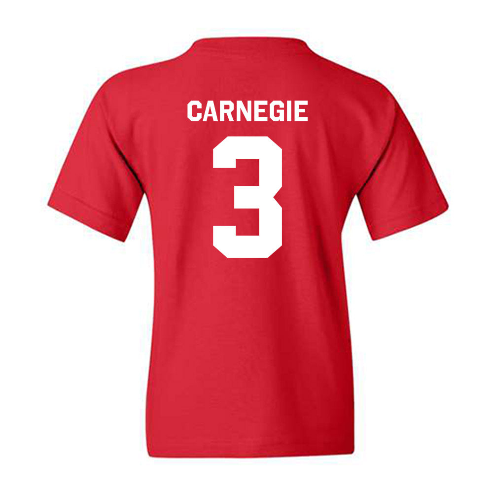 Georgia - NCAA Women's Basketball : Danielle Carnegie - Classic Shersey Youth T-Shirt-1
