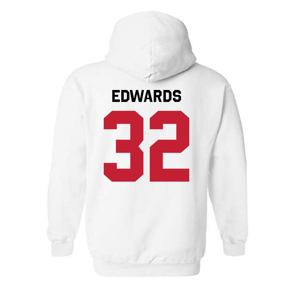 Georgia - NCAA Baseball : Grant Edwards - Classic Shersey Hooded Sweatshirt-1