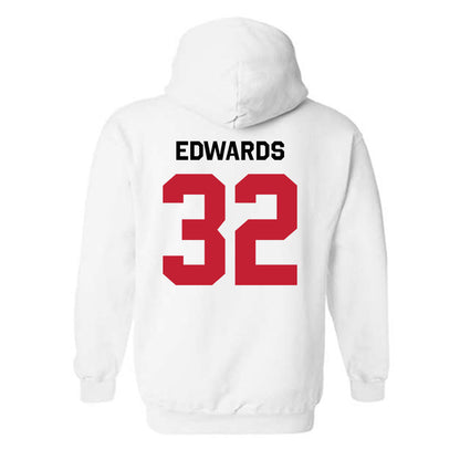 Georgia - NCAA Baseball : Grant Edwards - Classic Shersey Hooded Sweatshirt-1