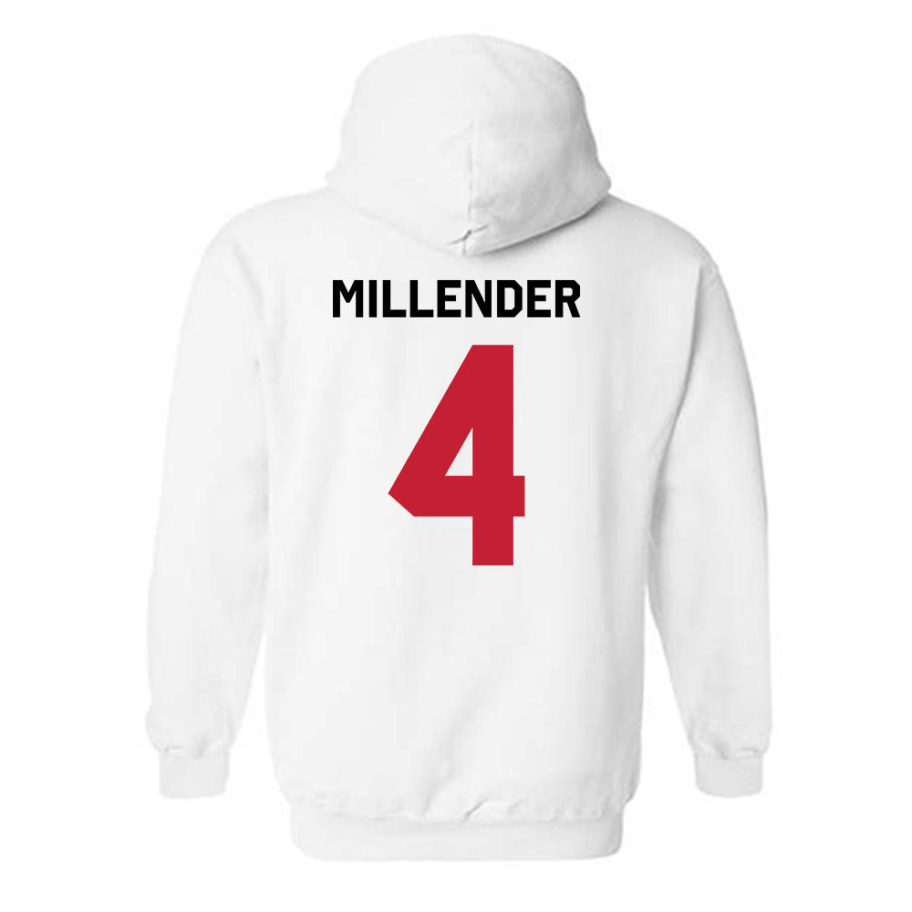 Georgia - NCAA Men's Basketball : Marcus Millender - Classic Shersey Hooded Sweatshirt-1