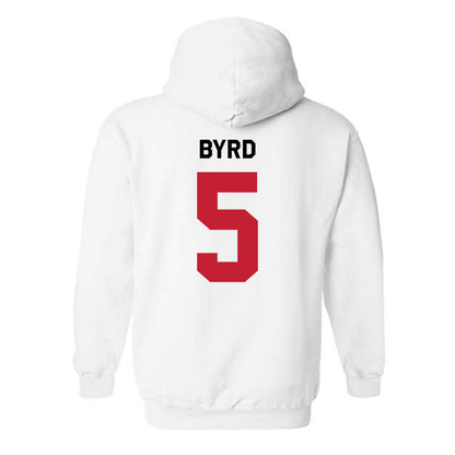 Georgia - NCAA Baseball : Justin Byrd - Classic Shersey Hooded Sweatshirt-1