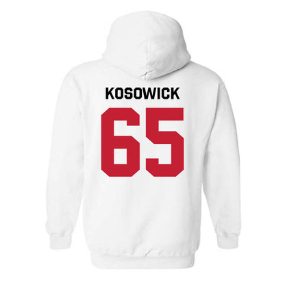 Georgia - NCAA Baseball : Mason Kosowick - Classic Shersey Hooded Sweatshirt-1