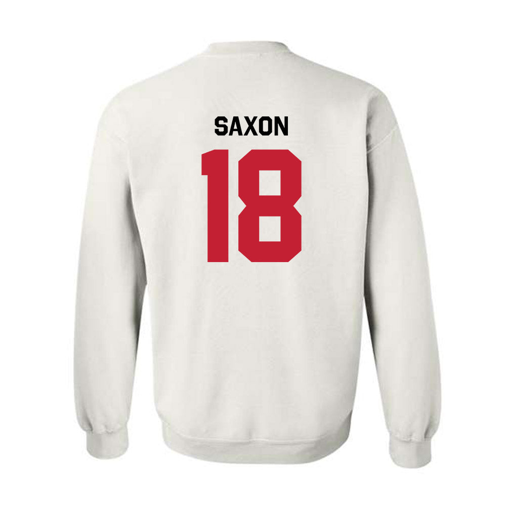 Georgia - NCAA Baseball : TL Saxon - Classic Shersey Crewneck Sweatshirt-1