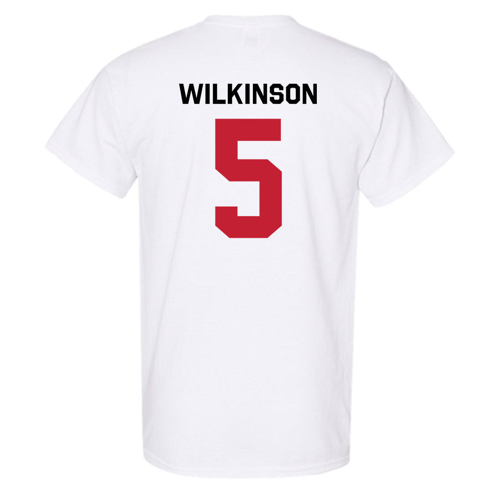 Georgia - NCAA Men's Basketball : Jeremiah Wilkinson - Classic Shersey T-Shirt-1
