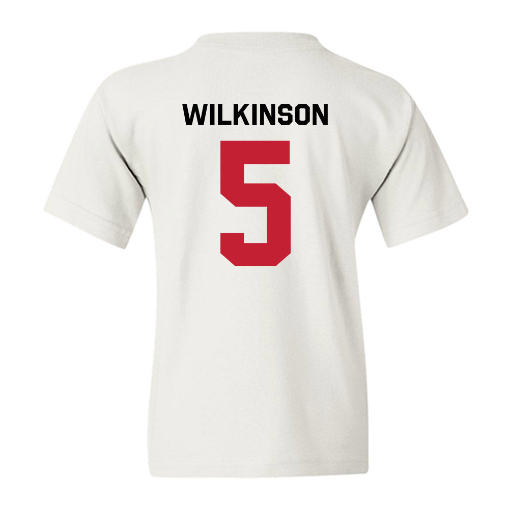 Georgia - NCAA Men's Basketball : Jeremiah Wilkinson - Classic Shersey Youth T-Shirt-1