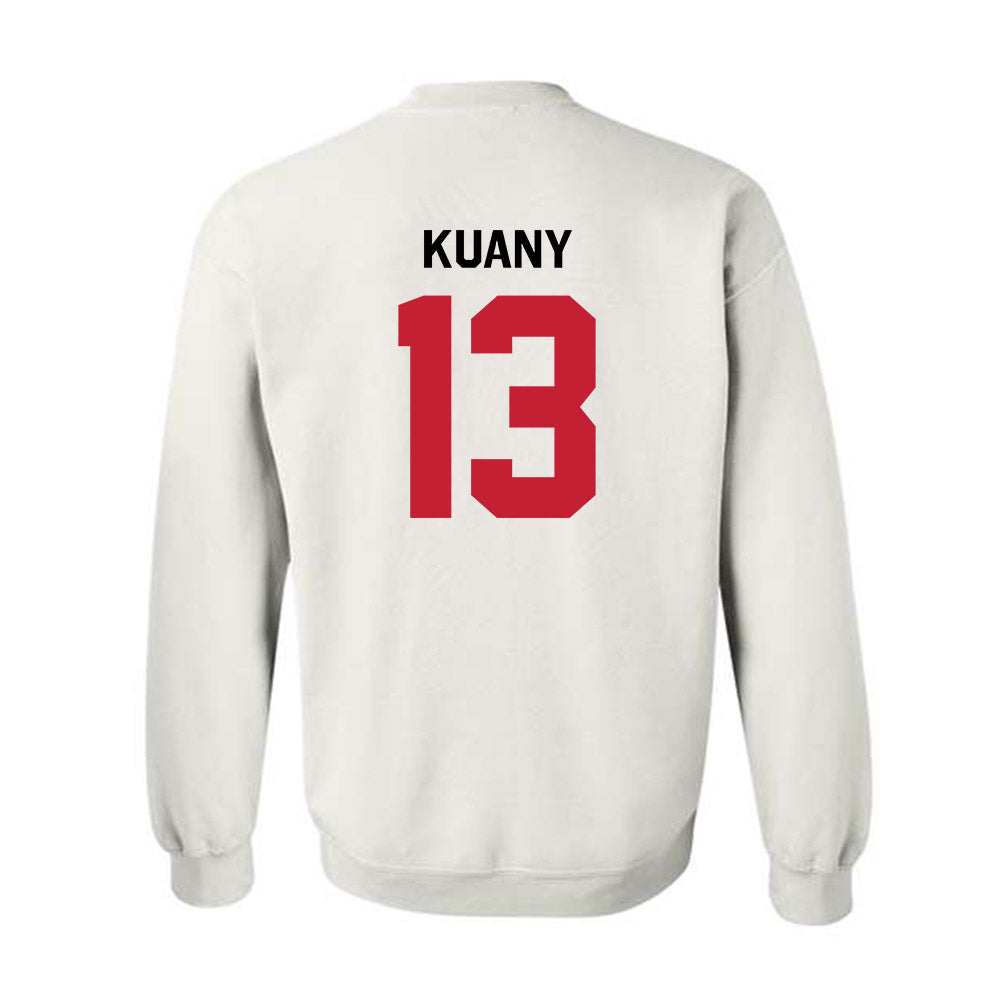 Georgia - NCAA Men's Basketball : Mading Kuany - Classic Shersey Crewneck Sweatshirt-2
