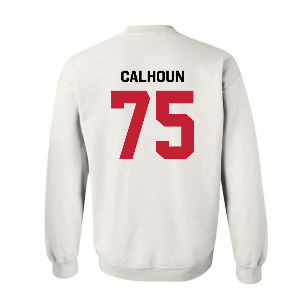 Georgia - NCAA Football : Daniel Calhoun - Classic Shersey Crewneck Sweatshirt-1