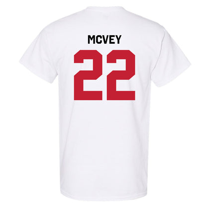Georgia - NCAA Men's Basketball : Jackson McVey - Classic Shersey T-Shirt-1