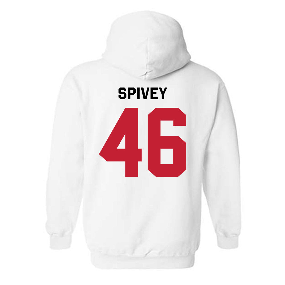Georgia - NCAA Baseball : Logan Spivey - Classic Shersey Hooded Sweatshirt-1