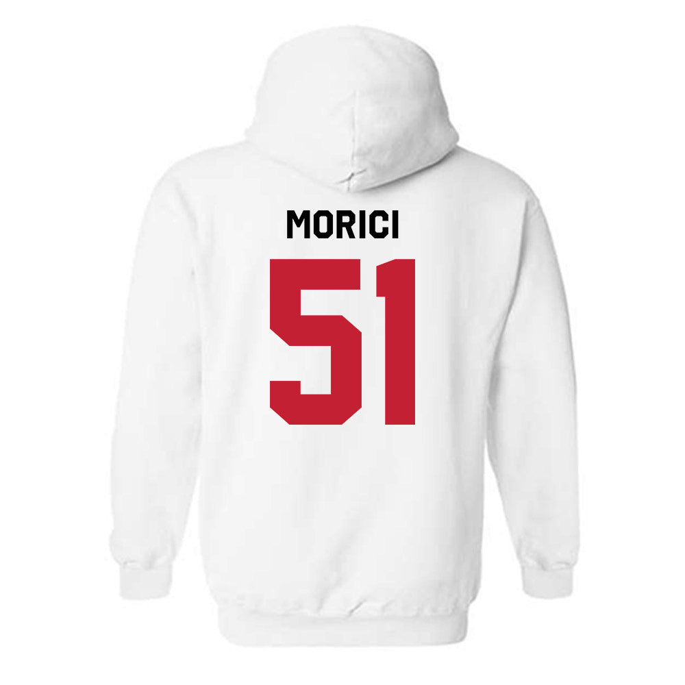 Georgia - NCAA Baseball : Lucas Morici - Classic Shersey Hooded Sweatshirt-1
