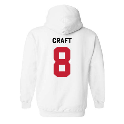 Georgia - NCAA Women's Basketball : Zhen Craft - Classic Shersey Hooded Sweatshirt-1