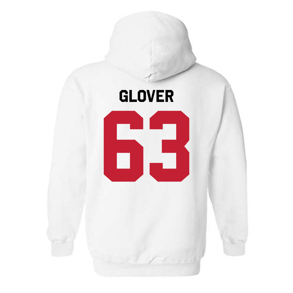 Georgia - NCAA Football : Dontrell Glover - Classic Shersey Hooded Sweatshirt-1