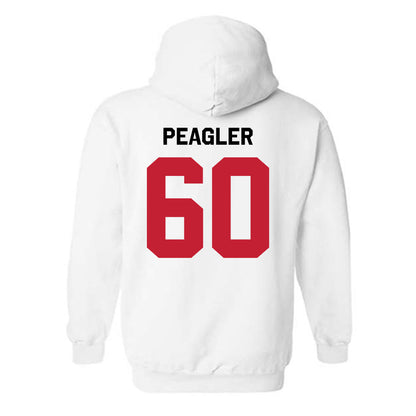 Georgia - NCAA Football : Henry Peagler - Classic Shersey Hooded Sweatshirt-1