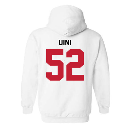 Georgia - NCAA Football : Michael Uini - Classic Shersey Hooded Sweatshirt-1