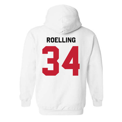 Georgia - NCAA Softball : Randi Roelling - Classic Shersey Hooded Sweatshirt-1